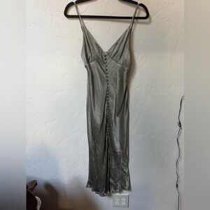 Shona Joy Sage Green Midi Dress size 6